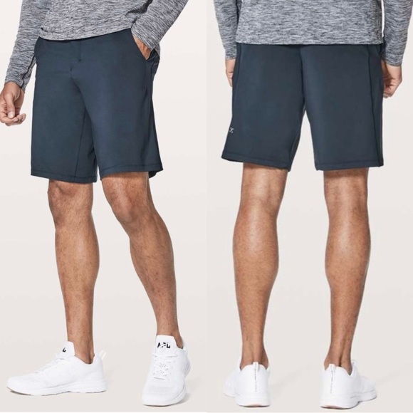 Lululemon Fundamental Short 9" Nautical Navy Medium - Picture 1 of 14